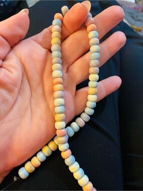 8mm Alashan Agate donuts